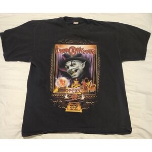 Vintage Icp Black Shirt  XL  2 Sided Joker Cards Juggalo